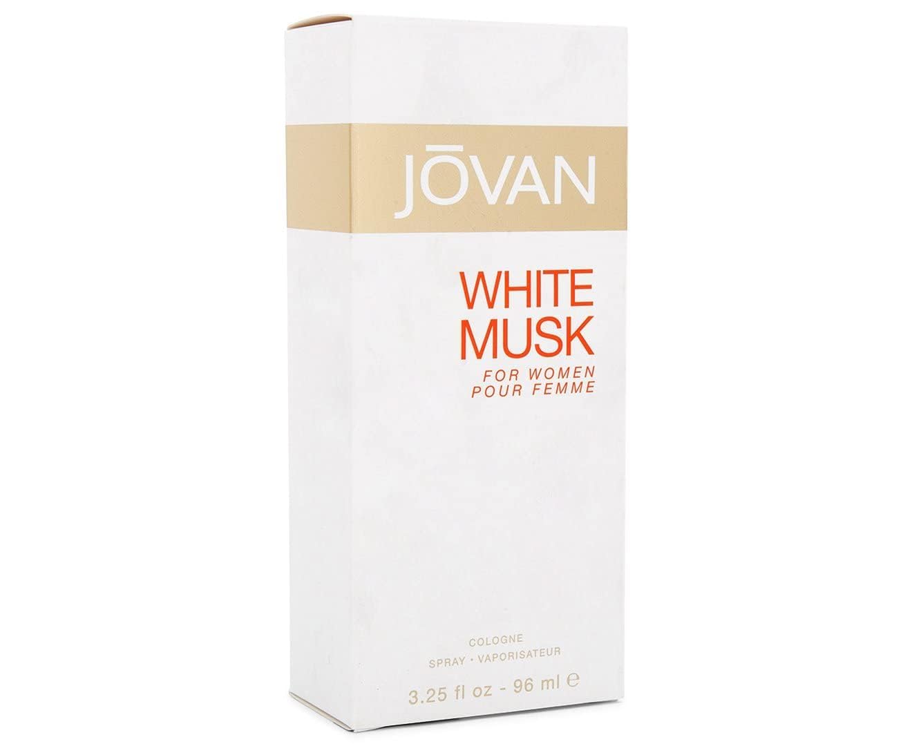 Coty Jovan White Musk for Women, Cologne Spray, 3.25-Ounce Bottle